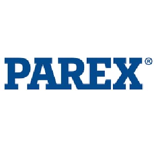PAREX logo used by Commercial Exteriors Siding Contractor, Charleston