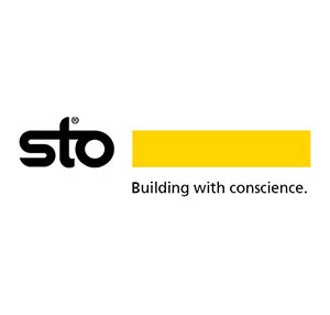StoCorp logo used by Commercial Exteriors Siding Contractor, Charleston
